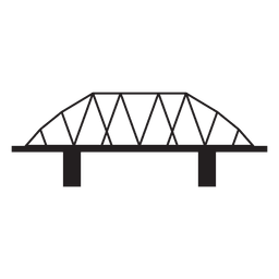 Icono de trazo de puente 01 Diseño PNG