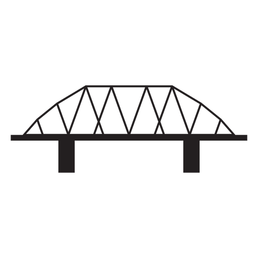 Download Bridge stroke icon 01 - Transparent PNG & SVG vector file