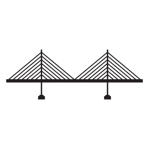 Bridge stroke icon 04