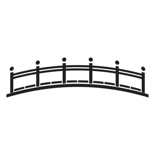 Icono de trazo de puente 09 Diseño PNG