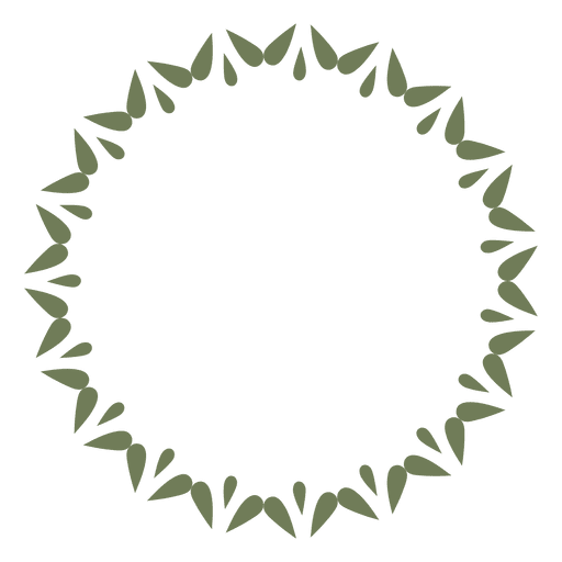 Circle frame 03 PNG Design