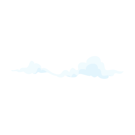 Cloud cartoon 06 - Transparent PNG & SVG vector file