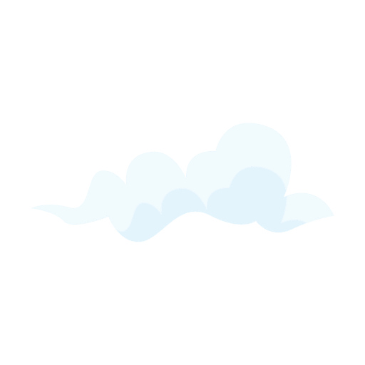 Cloud Cartoon 08 PNG & SVG Design For T-Shirts