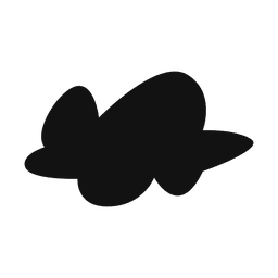 Cloud silhouette 03 - Transparent PNG & SVG vector file