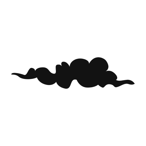 Cloud silhouette 02 PNG Design