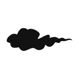 Silhueta de nuvem 03 Transparent PNG