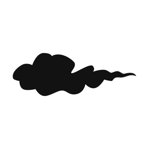 Cloud silhouette 03 PNG Design