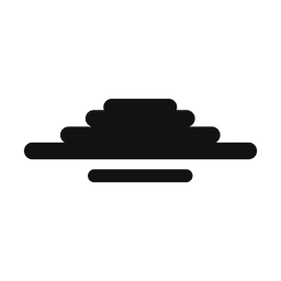 Cloud silhouette 19 PNG Design Transparent PNG