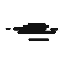 Cloud silhouette 24 PNG Design Transparent PNG