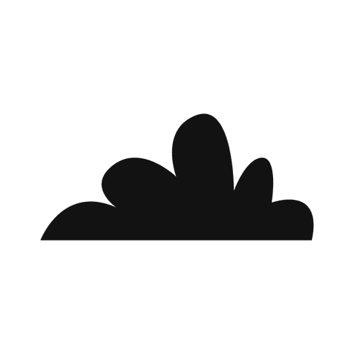 Cloud silhouette 26 PNG Design