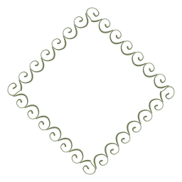 Quadro de diamante 04 Desenho PNG
