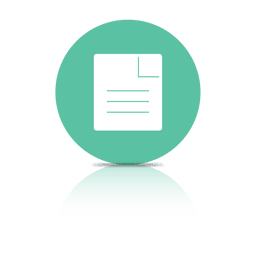 Document file shadow icon PNG Design Transparent PNG