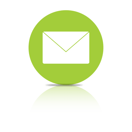 Email shadow icon PNG Design