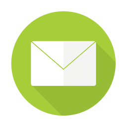 Umschlag flache Zeichen PNG-Design