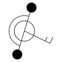 Geometrische Kornkreisform PNG-Design