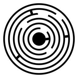 Ilustração Maze Crop Spiral Desenho PNG