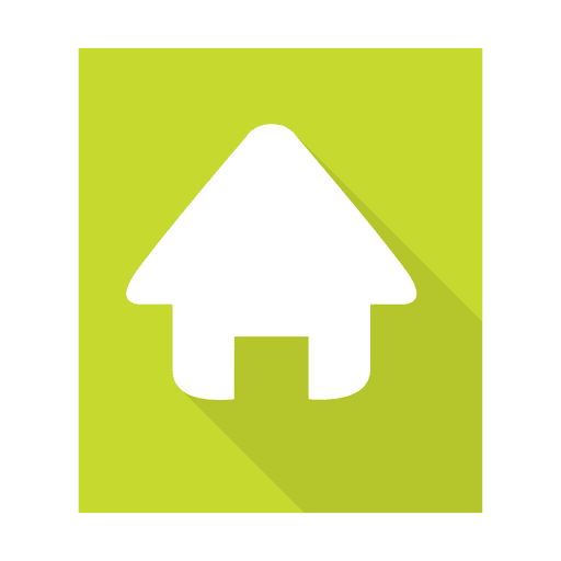 Signo web minimalista casa con fondo Diseño PNG