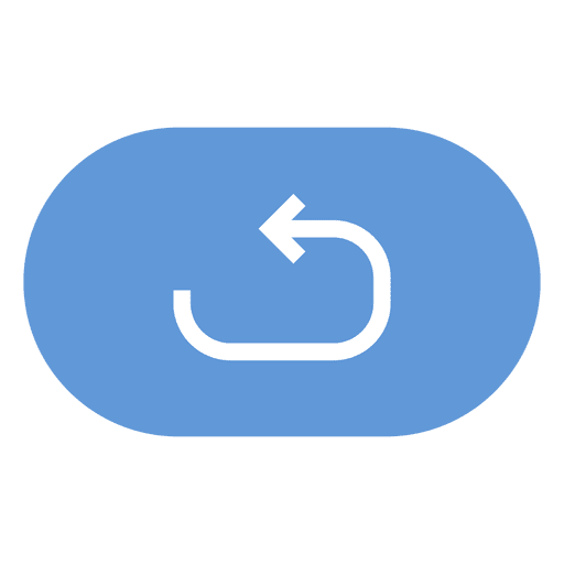 Repeat arrow button flat icon