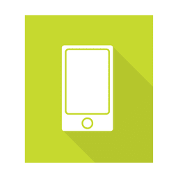 Sinal de smartphone com fundo Desenho PNG