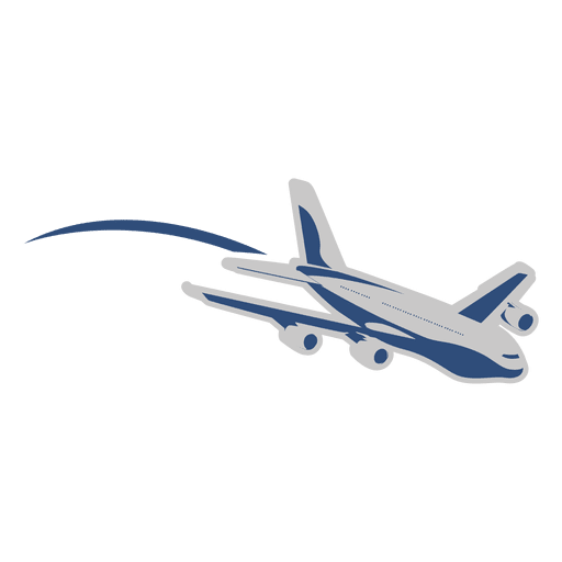 Transport von Flugzeugen PNG-Design