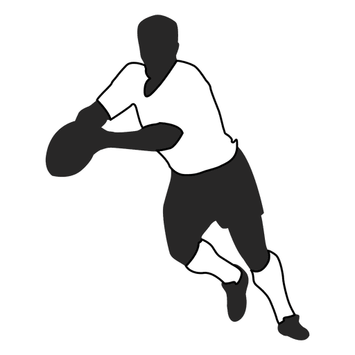 American football player 1 PNG Design