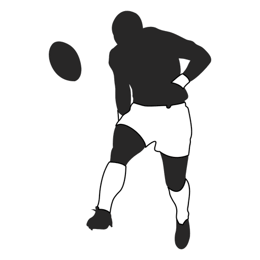 American football player kicking PNG Design