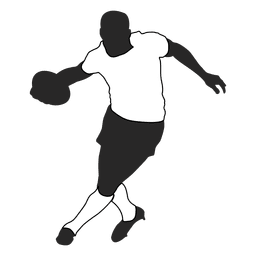 American football player running 4 PNG Design Transparent PNG