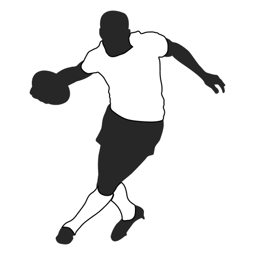 Jogador de futebol americano correndo 4 Desenho PNG