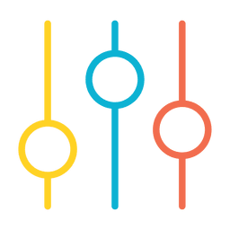 Icono de gráfico de análisis Diseño PNG