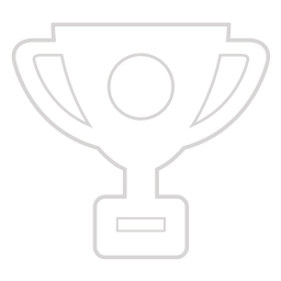 Ícone de troféu de prêmio Desenho PNG