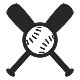 Logotipo de vetor de tacos de beisebol