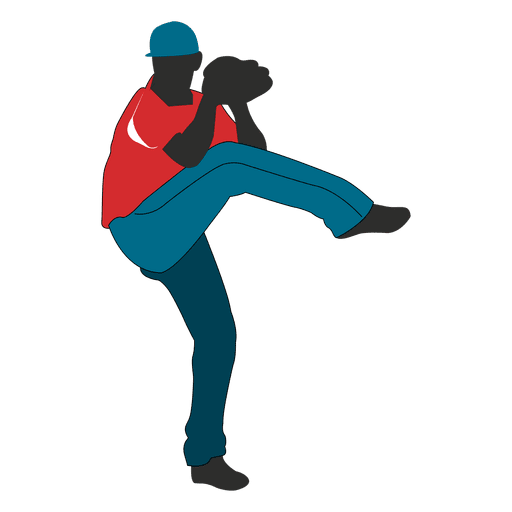 Dibujos animados de jugador de béisbol - Descargar PNG/SVG transparente