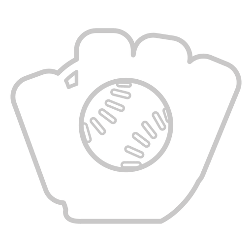 Baseball glove icon Transparent PNG & SVG vector file