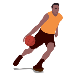 Desenho de homem jogador de basquete [download] - Designi