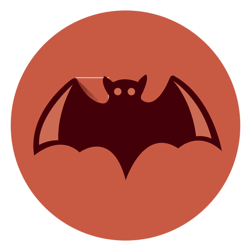 Bat circle icon