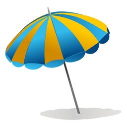 Beach umbrella Transparent PNG