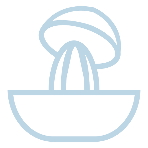 Bowl pot line icon PNG Design