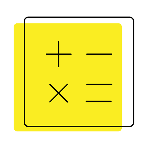 Rechnersymbol für Rechnernummern PNG-Design