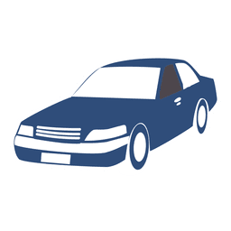 Auto Silhouette Transport PNG-Design