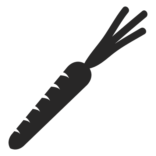 Karottensymbol PNG-Design