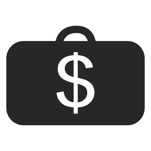 Cash bag PNG Design