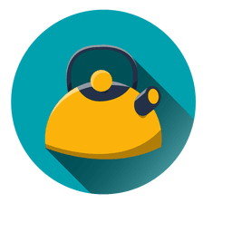 Cattle round icon PNG Design