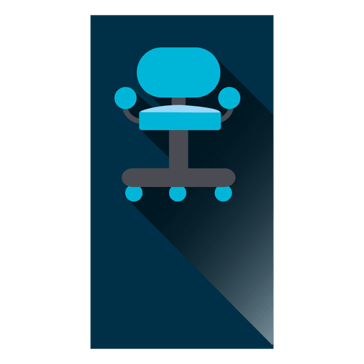 Ícone quadrado da cadeira Desenho PNG