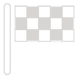 Checked racing flag PNG Design