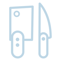 Choppers line icon PNG Design