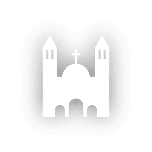 Icono de la iglesia Diseño PNG