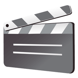 Clapperboard cartoon PNG Design