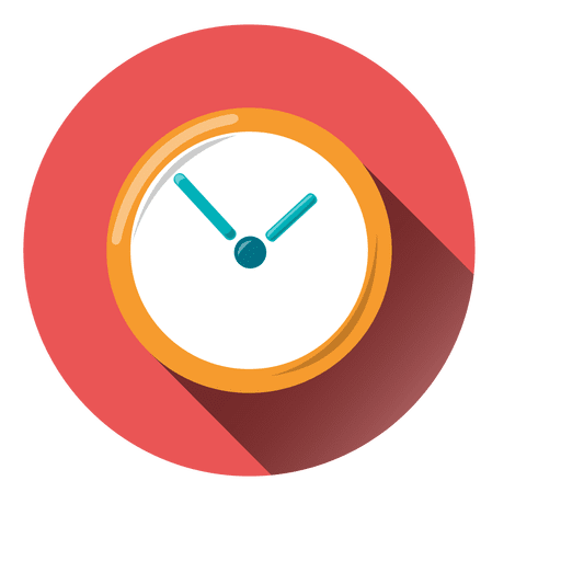 Icono de reloj redondo - Descargar PNG/SVG transparente