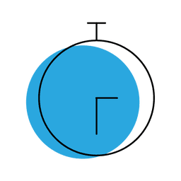 Clock chronometer icon PNG Design