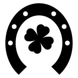Trevo casco de cavalo Desenho PNG